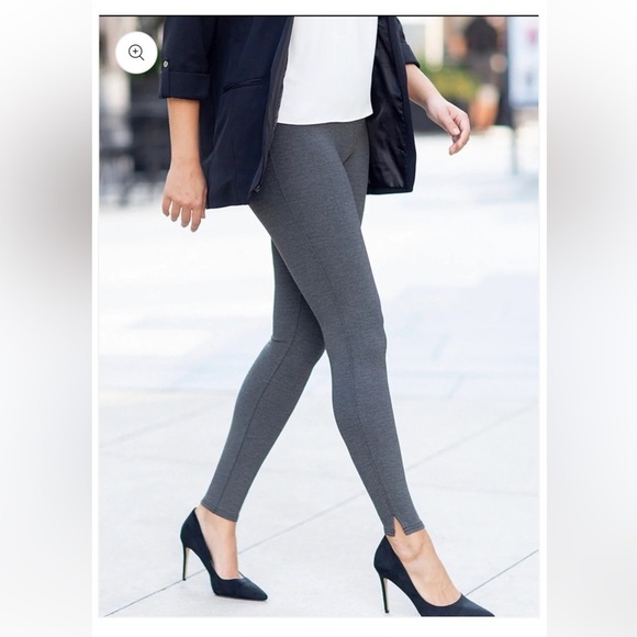 SPANX - Ankle Length Ponte Legging - Charcoal‎ Size 2X Style 20262Q - Picture 1 of 7